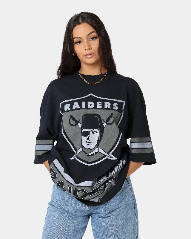 Mitchell & Ness Las Vegas Raiders Conference T-Shirt Faded Black-- Cozy Warm Stylish Mitchell & Ness Las Vegas Raiders Conference T-Shirt Faded Black-- Cozy Warm Stylish