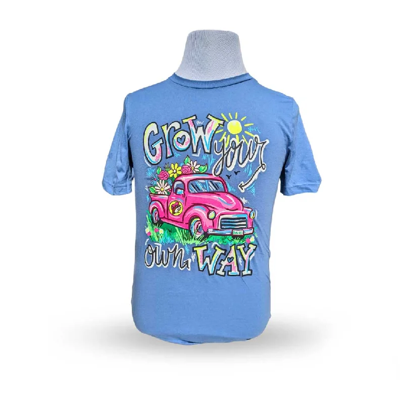 Buc-ee's "Grow Your Own Way" Shirt-- Knit Fabric Woven Fabric Fleece Fabric