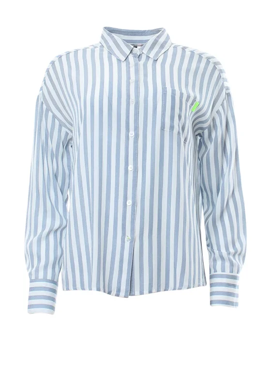 Rant & Rave Aurelia Striped Shirt, Blue-- Casual Formal Business