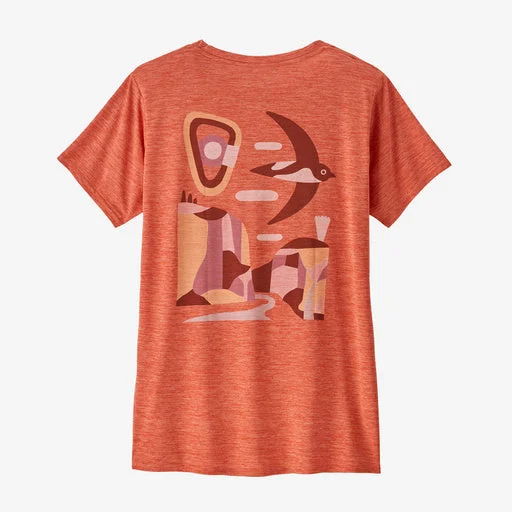 W's Cap Cool Daily Graphic Shirt - Lands-- Cozy Warm Stylish