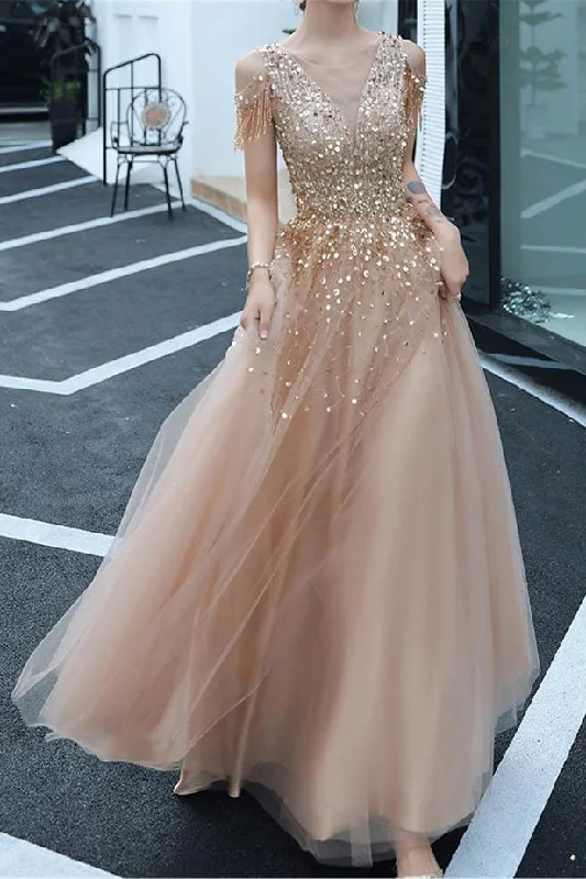 A-line Evening Dress Beading Party Dress Formal Evening Gown Women Girls OKW2 Tunics Short Trendy A-line Evening Dress Beading Party Dress Formal Evening Gown Women Girls OKW2 Tunics Short Trendy