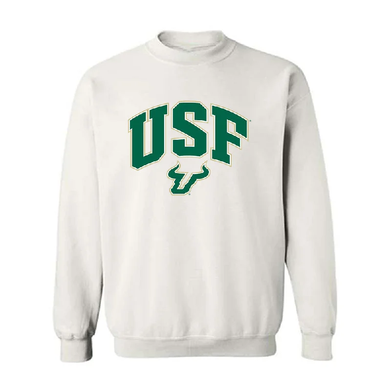 USF - NCAA Women's Soccer : Kendall Kiefer - Classic Fashion Shersey Crewneck Sweatshirt Hoodie with Zipper Placket Modern Functional USF - NCAA Women's Soccer : Kendall Kiefer - Classic Fashion Shersey Crewneck Sweatshirt Hoodie with Zipper Placket Modern Functional