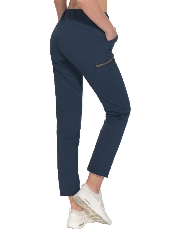 Women's Ultra-Stretch Quick Dry Lightweight Ankle Pants Classic Flared Pants