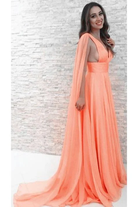 V-Neck Chiffon Sexy Long Orange Prom Party Dresses,Evening Dresses DMG84 Tunics Practical durable V-Neck Chiffon Sexy Long Orange Prom Party Dresses,Evening Dresses DMG84 Tunics Practical durable