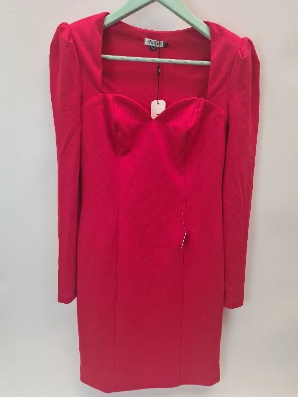 Chi Chi London Bodycon Party Dress. Long Sleeve. Red. Size UK 12 **** V35 Tunics Recommended stylist Chi Chi London Bodycon Party Dress. Long Sleeve. Red. Size UK 12 **** V35 Tunics Recommended stylist