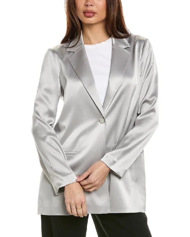 Lafayette 148 New York Welt Pocket Blazer Women's Boutique Suit