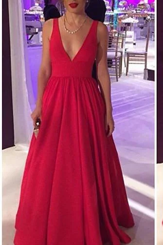 stunning Long Satin Red Prom Gowns,Sexy Backless Evening Party Dresses DM123 Tunics Trousers formal stunning Long Satin Red Prom Gowns,Sexy Backless Evening Party Dresses DM123 Tunics Trousers formal