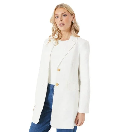 Principles Womens/Ladies Linen Single-Breasted Oversized Blazer Women's Fashion Blazer