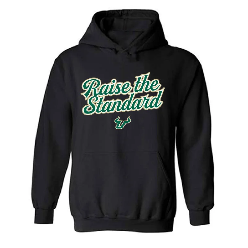 USF - NCAA Women's Soccer : Kendall Kiefer - Hooded Sweatshirt Hoodie with Emblem Brand Identity USF - NCAA Women's Soccer : Kendall Kiefer - Hooded Sweatshirt Hoodie with Emblem Brand Identity