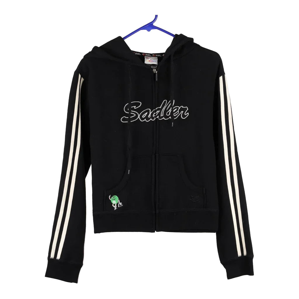 Sadler Chase Authentics Nascar Hoodie - Medium Black Cotton Blend Hoodie with Pastel Soft Subtle Sadler Chase Authentics Nascar Hoodie - Medium Black Cotton Blend Hoodie with Pastel Soft Subtle