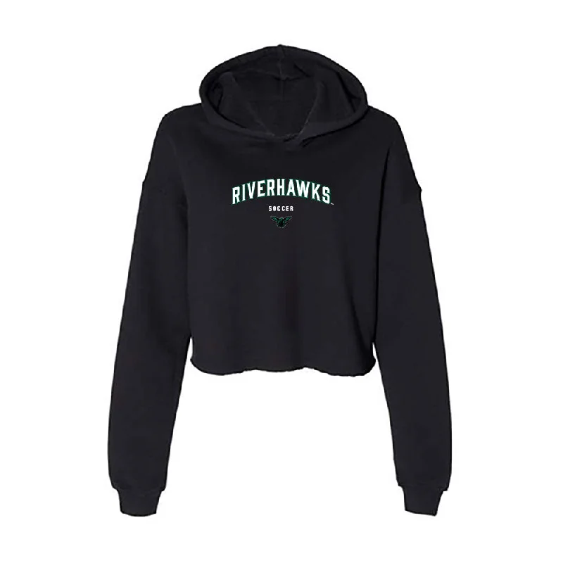 Northeastern State - NCAA Women's Soccer : Brooke Dodd - Women's Crop Fleece Hoodie Hoodie with Longline Fit Extended Stylish Northeastern State - NCAA Women's Soccer : Brooke Dodd - Women's Crop Fleece Hoodie Hoodie with Longline Fit Extended Stylish