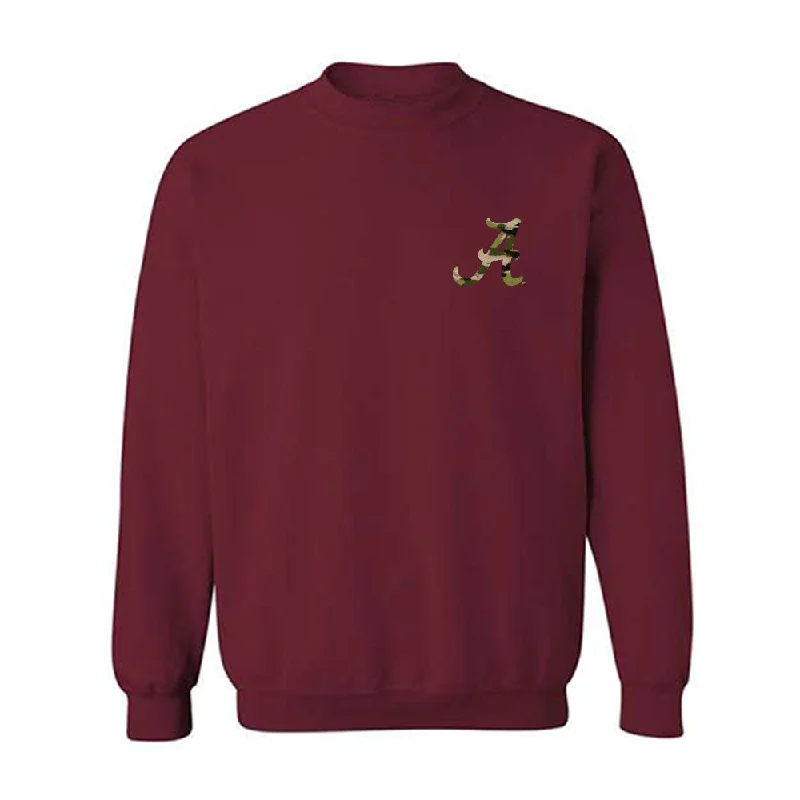 Alabama - NCAA Women's Soccer : Raigen Powell - Tusk Camo Script A Crewneck Sweatshirt Hoodie with Tie-Dye Psychedelic Retro Alabama - NCAA Women's Soccer : Raigen Powell - Tusk Camo Script A Crewneck Sweatshirt Hoodie with Tie-Dye Psychedelic Retro