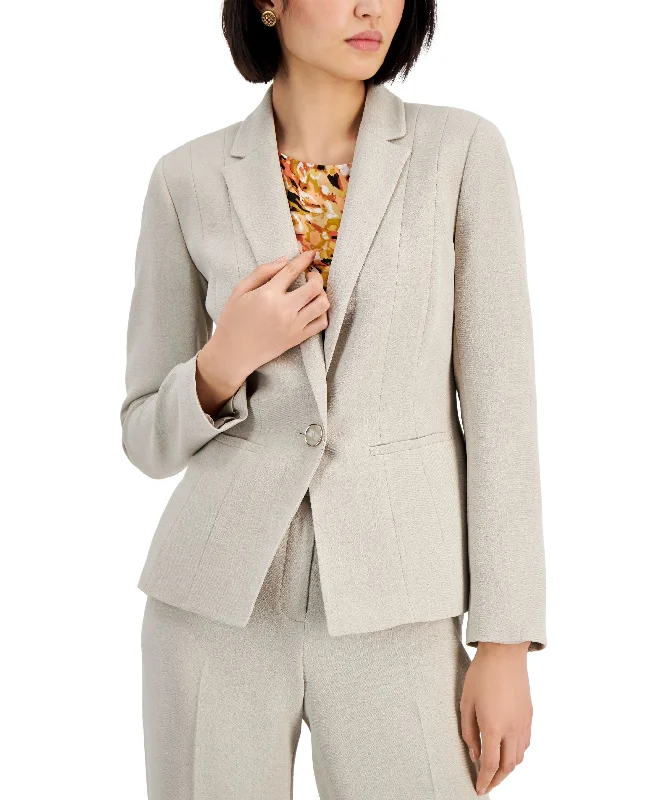 Kasper Petite One Button Blazer Women's Vintage Suit