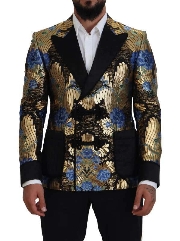 Elegant Floral Evening Party Blazer Women's Daily Blazer