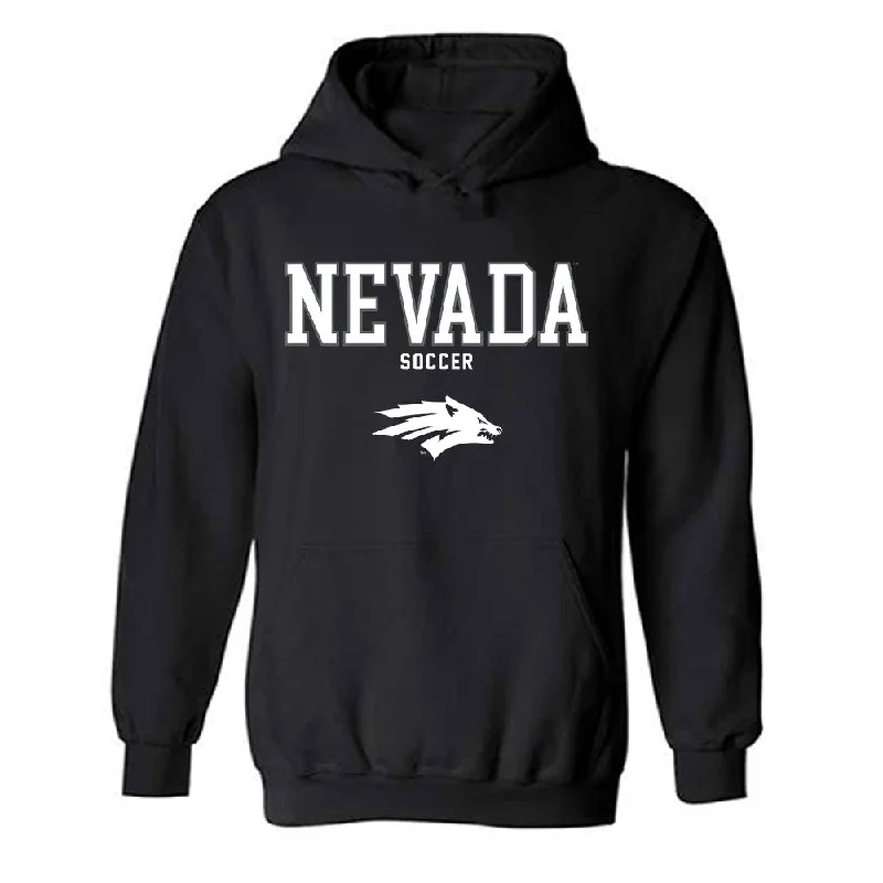 Nevada - NCAA Women's Soccer : Olivia Loomis - Classic Shersey Hooded Sweatshirt Hoodie with Button Classic Timeless Nevada - NCAA Women's Soccer : Olivia Loomis - Classic Shersey Hooded Sweatshirt Hoodie with Button Classic Timeless