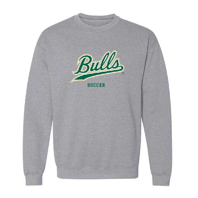 USF - NCAA Women's Soccer : Kendall Kiefer - Classic Fashion Shersey Crewneck Sweatshirt Hoodie with Drawcord Adjustable Secure USF - NCAA Women's Soccer : Kendall Kiefer - Classic Fashion Shersey Crewneck Sweatshirt Hoodie with Drawcord Adjustable Secure
