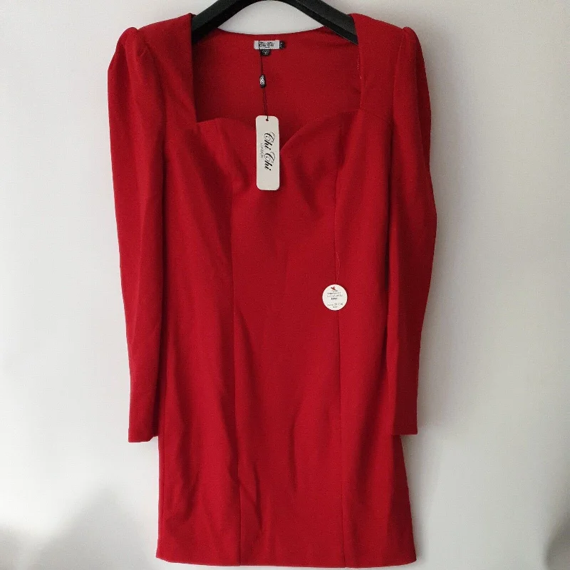 Chi Chi London Bodycon Party Dress Long Sleeve Red Uk12****Ref V39 Tunics Designer luxury Chi Chi London Bodycon Party Dress Long Sleeve Red Uk12****Ref V39 Tunics Designer luxury