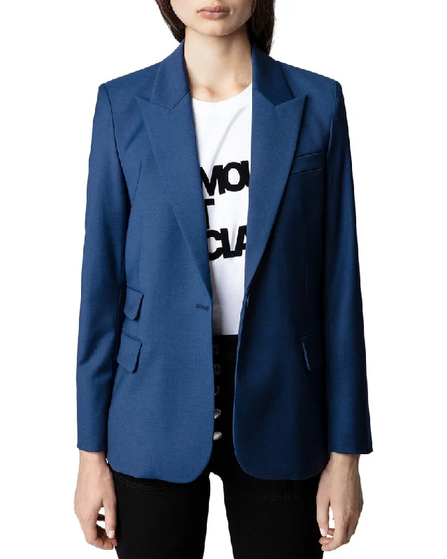 Zadig & Voltaire Venus Tailleur Blazer Women's Luxurious Jacket