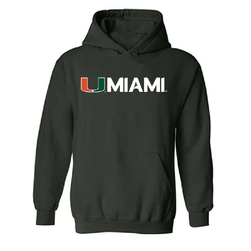 Miami - NCAA Women's Soccer : Emma Pidding - Classic Shersey Hooded Sweatshirt Hoodie with Color Block Contrast Stylish Miami - NCAA Women's Soccer : Emma Pidding - Classic Shersey Hooded Sweatshirt Hoodie with Color Block Contrast Stylish