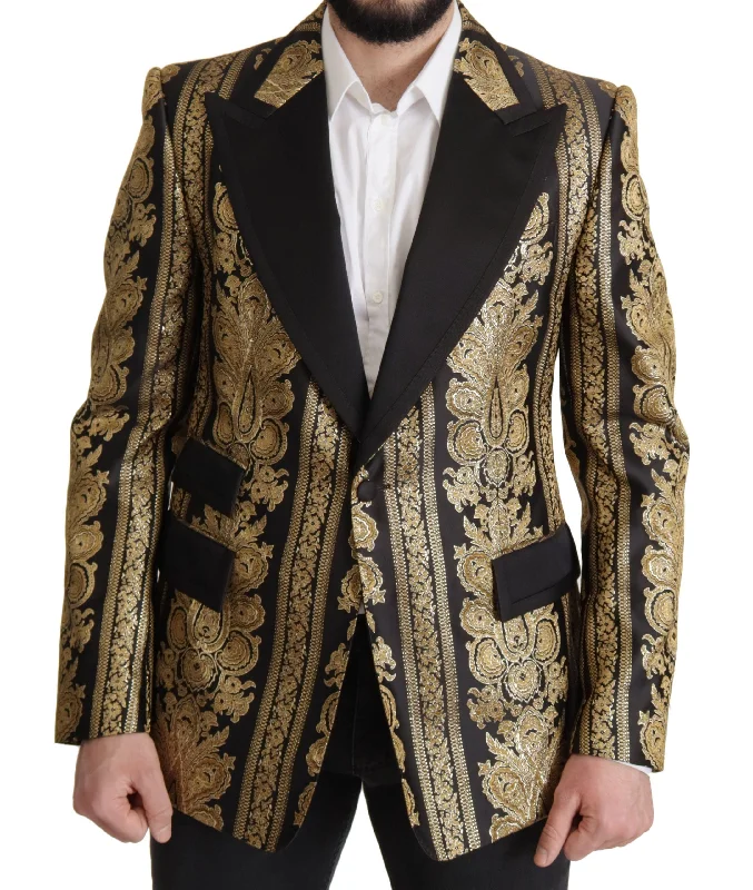 Elegant Single Breasted Jacquard Blazer Women's Lightweight Blazer