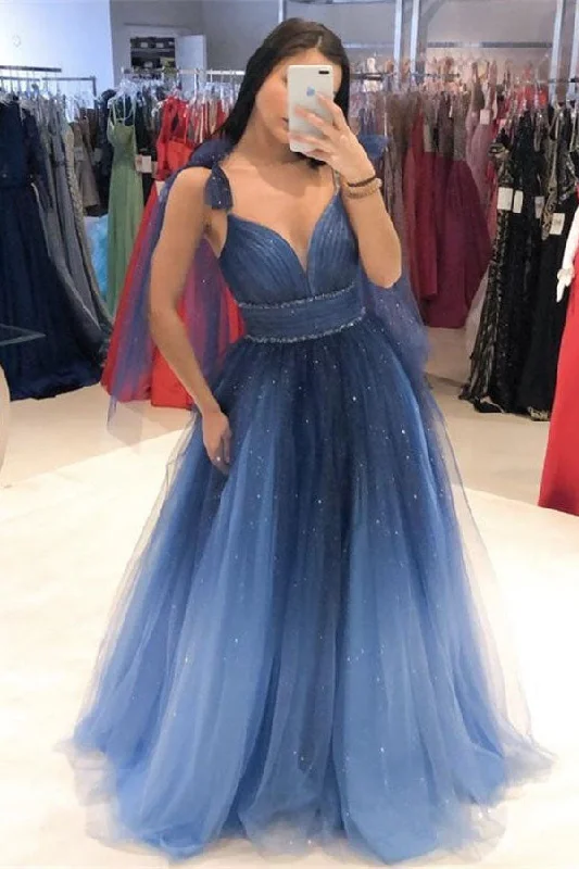 A-Line Spaghetti Straps Ombre Color Tulle Pleats Prom Dress Evening Party Dress OK1233 Tunics Travel practical A-Line Spaghetti Straps Ombre Color Tulle Pleats Prom Dress Evening Party Dress OK1233 Tunics Travel practical