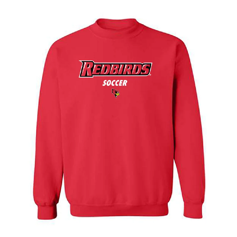 Illinois State - NCAA Women's Soccer : Katie Reyes - Classic Shersey Crewneck Sweatshirt Hoodie with Frayed Bohemian Relaxed Illinois State - NCAA Women's Soccer : Katie Reyes - Classic Shersey Crewneck Sweatshirt Hoodie with Frayed Bohemian Relaxed