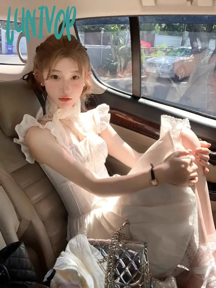 Lunivop Pure Color Y2k Mini Dress Women Sleeveless Beach Style One Piece Dress Korean Fashion Even Party Dress Vintage Chic Outwear Tunics Satin smooth Lunivop Pure Color Y2k Mini Dress Women Sleeveless Beach Style One Piece Dress Korean Fashion Even Party Dress Vintage Chic Outwear Tunics Satin smooth