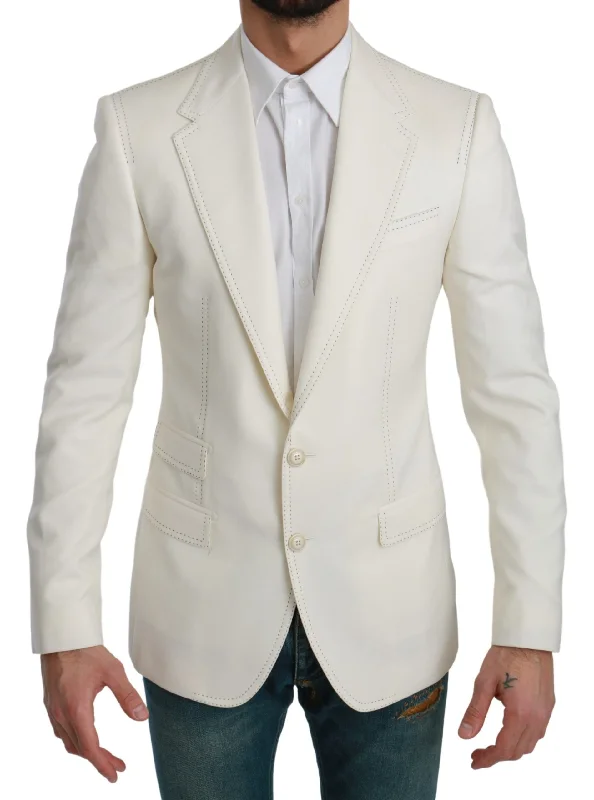 Elegant Slim Fit Virgin Wool Blazer Women's Casual Suit