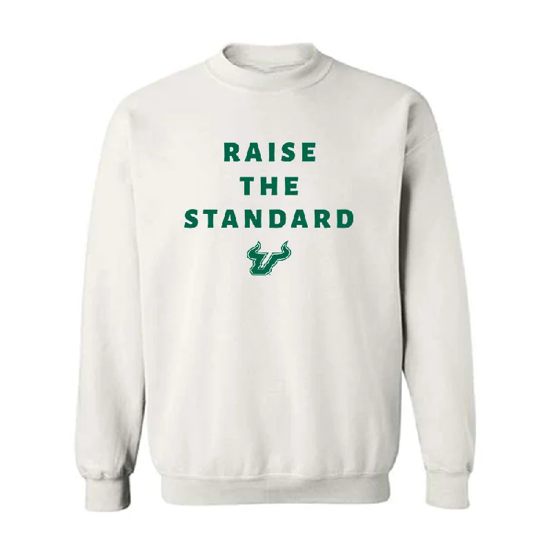 USF - NCAA Women's Soccer : Kendall Kiefer - Crewneck Sweatshirt Hoodie with Cuffed Sleeves Snug Secure USF - NCAA Women's Soccer : Kendall Kiefer - Crewneck Sweatshirt Hoodie with Cuffed Sleeves Snug Secure