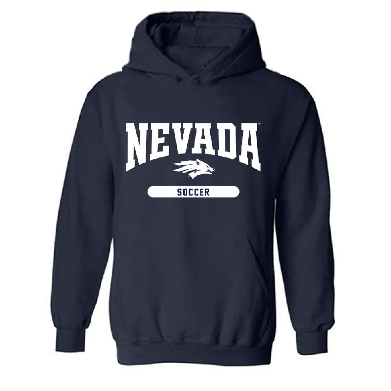 Nevada - NCAA Women's Soccer : Olivia Loomis - Classic Shersey Hooded Sweatshirt Hoodie with Lining Warm Insulated Nevada - NCAA Women's Soccer : Olivia Loomis - Classic Shersey Hooded Sweatshirt Hoodie with Lining Warm Insulated