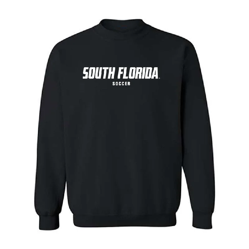 USF - NCAA Women's Soccer : Kendall Kiefer - Classic Fashion Shersey Crewneck Sweatshirt Hoodie with Hem Applique Textured Unique USF - NCAA Women's Soccer : Kendall Kiefer - Classic Fashion Shersey Crewneck Sweatshirt Hoodie with Hem Applique Textured Unique