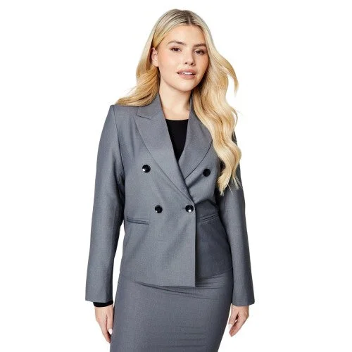 Dorothy Perkins Womens/Ladies Double-Breasted Boxy Blazer Women's Vintage Jacket