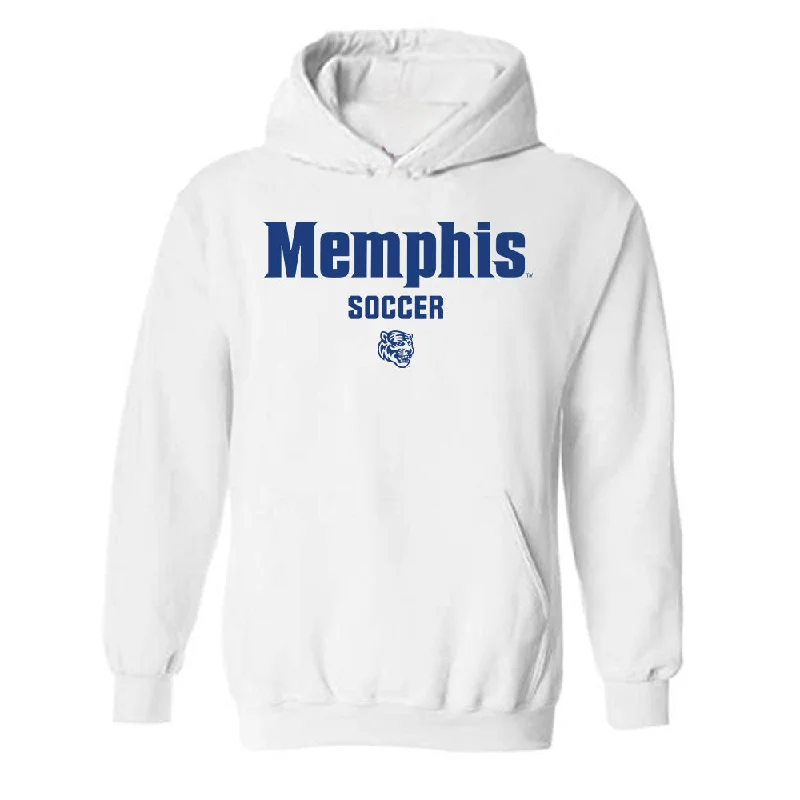 Memphis - NCAA Women's Soccer : Ai Kitagawa - Classic Fashion Shersey Hooded Sweatshirt Hoodie with Monochrome Minimalist Simple Memphis - NCAA Women's Soccer : Ai Kitagawa - Classic Fashion Shersey Hooded Sweatshirt Hoodie with Monochrome Minimalist Simple