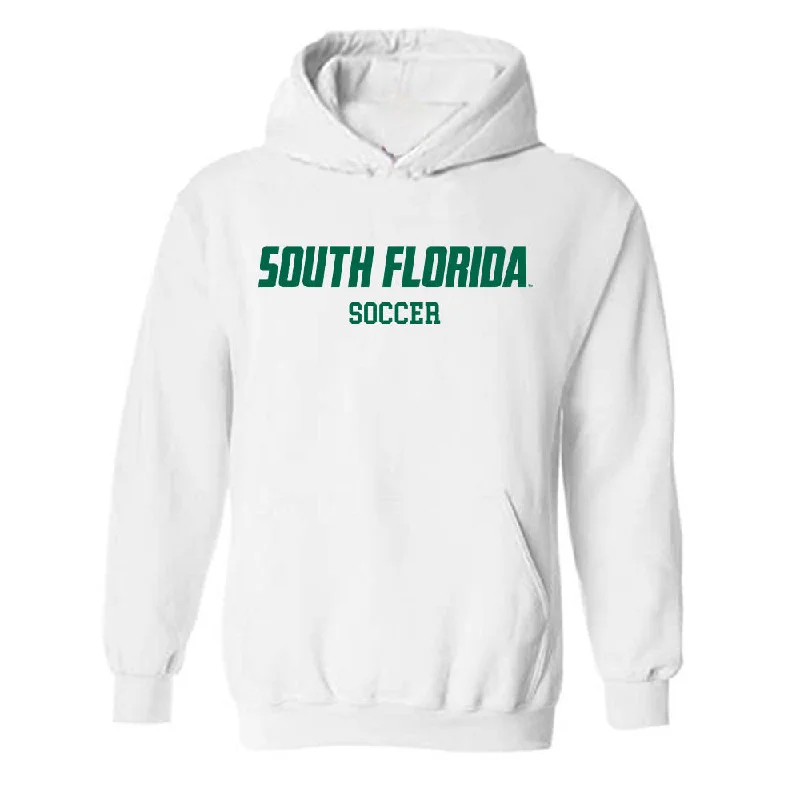 USF - NCAA Women's Soccer : Kendall Kiefer - Classic Fashion Shersey Hooded Sweatshirt Hoodie with Rhinestones Sparkly Elegant USF - NCAA Women's Soccer : Kendall Kiefer - Classic Fashion Shersey Hooded Sweatshirt Hoodie with Rhinestones Sparkly Elegant