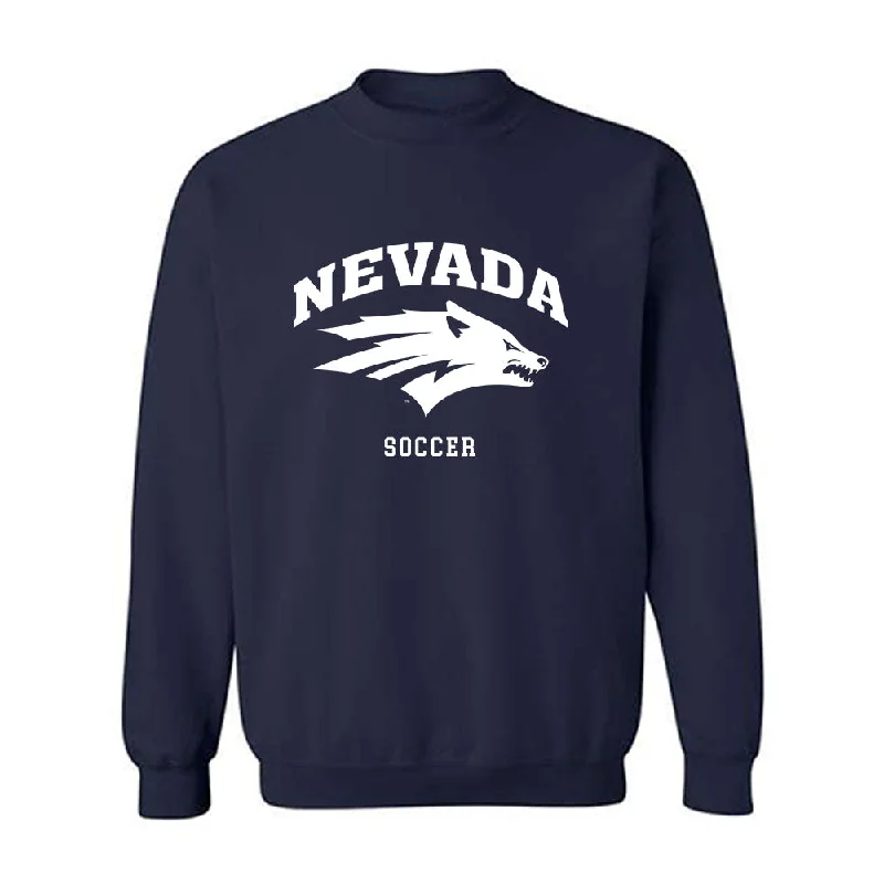 Nevada - NCAA Women's Soccer : Olivia Loomis - Classic Shersey Crewneck Sweatshirt Hoodie with Thumb Holes Functional Cozy Nevada - NCAA Women's Soccer : Olivia Loomis - Classic Shersey Crewneck Sweatshirt Hoodie with Thumb Holes Functional Cozy