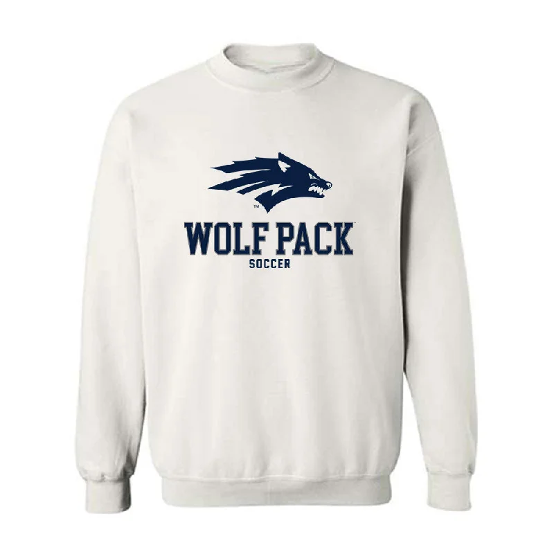 Nevada - NCAA Women's Soccer : Olivia Loomis - Classic Shersey Crewneck Sweatshirt Hoodie with Hood Adjustable Protection Nevada - NCAA Women's Soccer : Olivia Loomis - Classic Shersey Crewneck Sweatshirt Hoodie with Hood Adjustable Protection