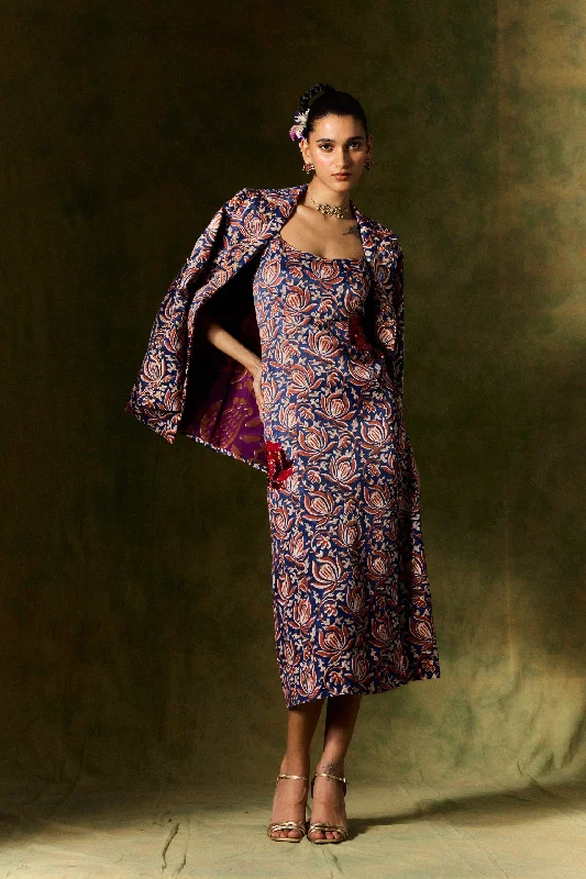 INAAYA SILK DRESS & BLAZER SET Women's Classic Blazer