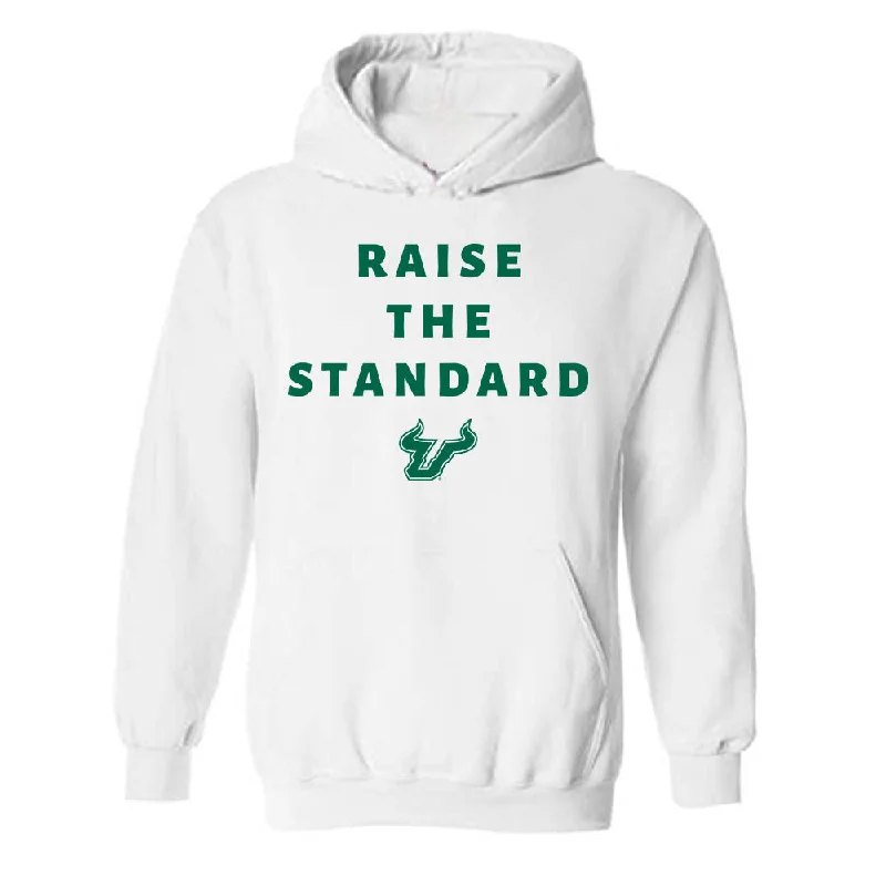 USF - NCAA Women's Soccer : Kendall Kiefer - Hooded Sweatshirt Hoodie with High-Low Hem Asymmetrical Trendy USF - NCAA Women's Soccer : Kendall Kiefer - Hooded Sweatshirt Hoodie with High-Low Hem Asymmetrical Trendy