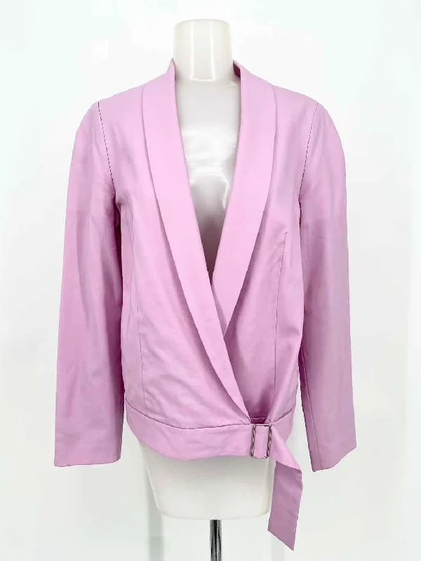 3.1 Phillip Lim Women's Lilac Open Front Business Casual Size 2 Blazer Women's Premium Blazer 3.1 Phillip Lim Women's Lilac Open Front Business Casual Size 2 Blazer Women's Premium Blazer