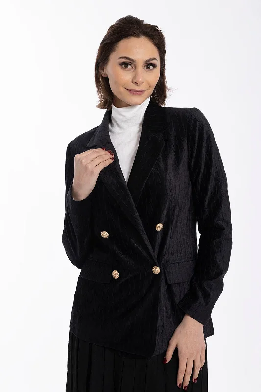 Maple Cliff Velvet Blazer Women's High-End Blazer