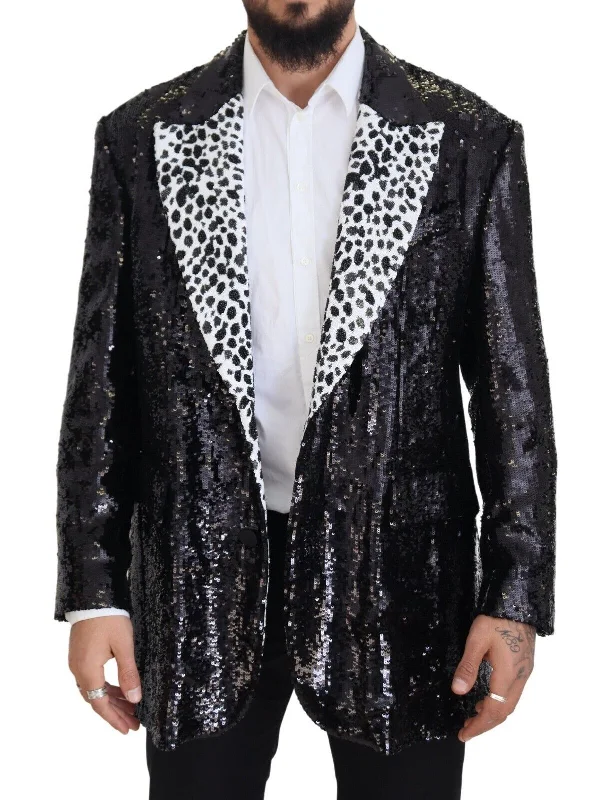 Elegant Black Single Breasted Blazer Women's Trendy Jacket
