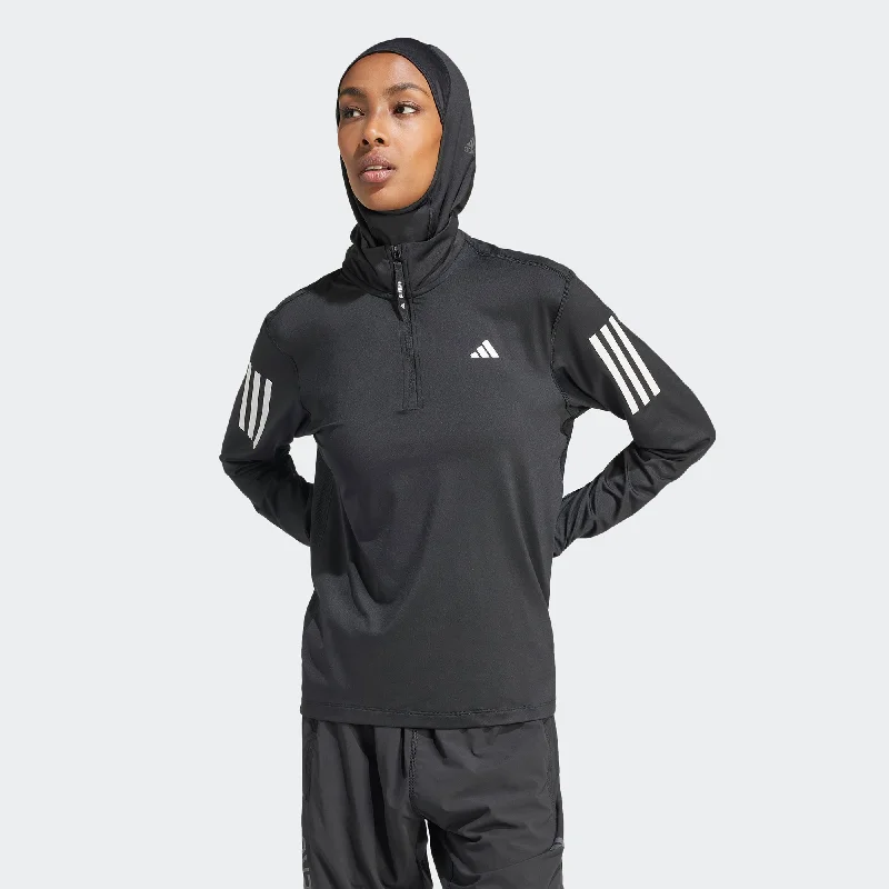 Own The Run 1/2 Zip Jacket - Womens Mesh Jacket Canvas Jacket Denim Jacket