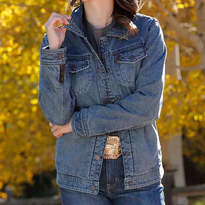 Reversible Trucker Jacket Front Pockets Side Pockets Patch Pockets