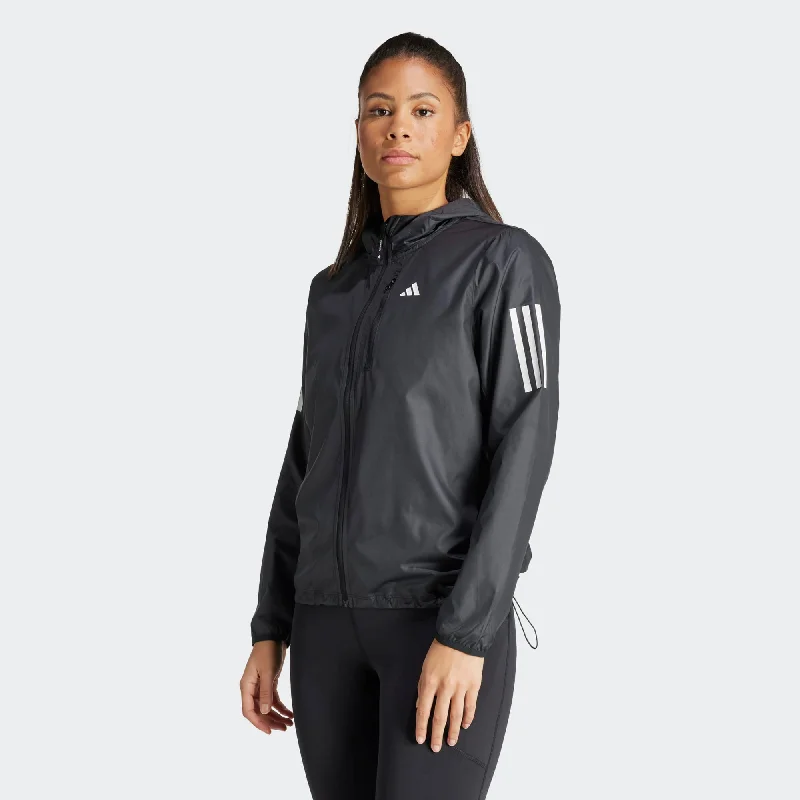 Own The Run Jacket - Womens Chenille Fabric Brocade Fabric Lace Fabric