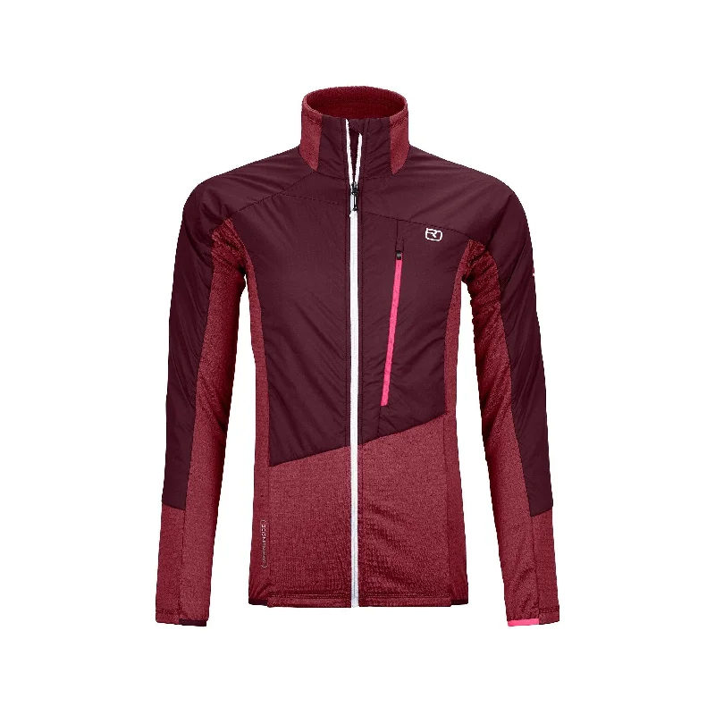 Ortovox W Westalpen Swisswool Hybrid Jacket Jersey Jacket Tulle Jacket Batik Jacket