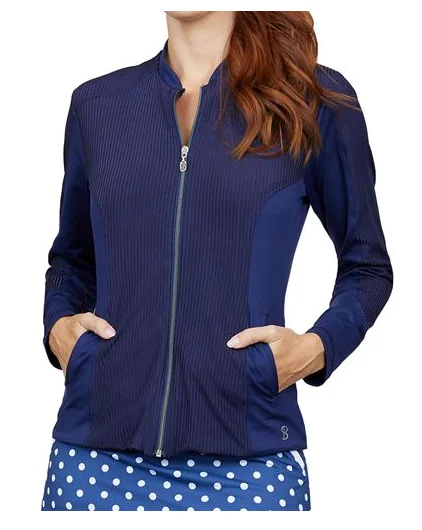 Ladies Sofibella Jacket(Navy) Mesh Jacket Canvas Jacket Denim Jacket