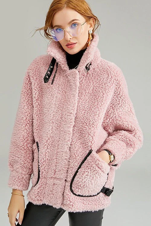 Wool Jacket Zippered Jacket Buttoned Jacket Snapped Jacket