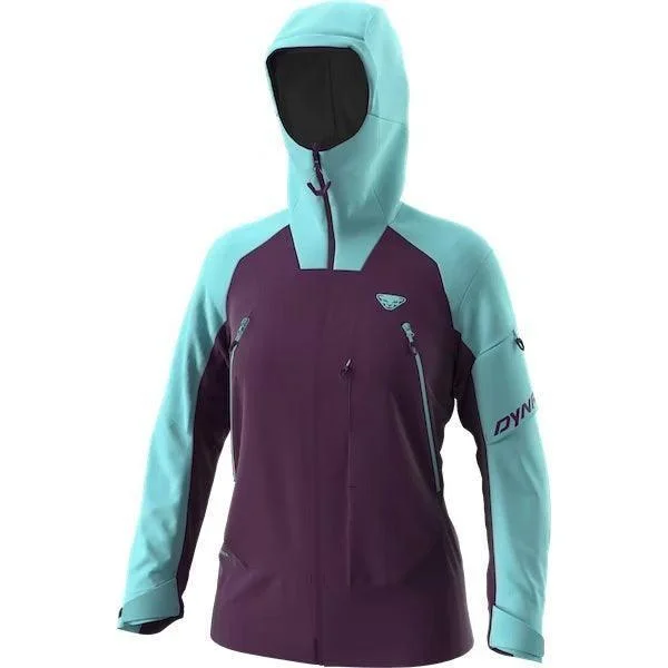 Dynafit W Tigard GTX Jacket Knit Fabric Woven Fabric Fleece Fabric
