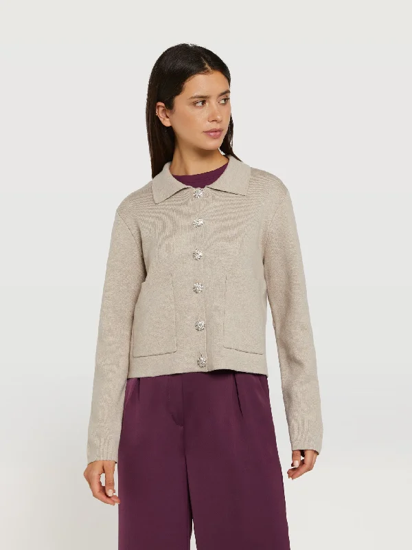 Structured knitwear jacket Mesh Jacket Canvas Jacket Denim Jacket