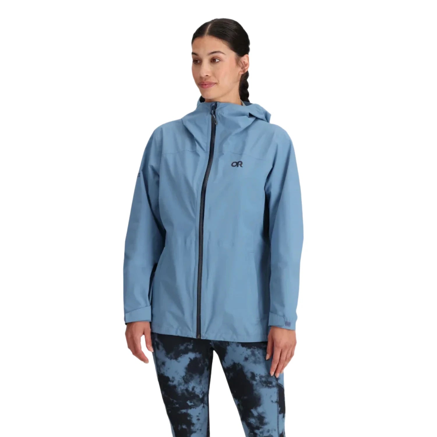 W's Stratoburst Stretch Rain Jacket Welt Pockets Slit Pockets Flap Pockets